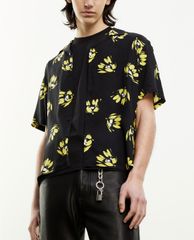 THE KOOPLES - Áo sơ mi nam tay ngắn Floral Print