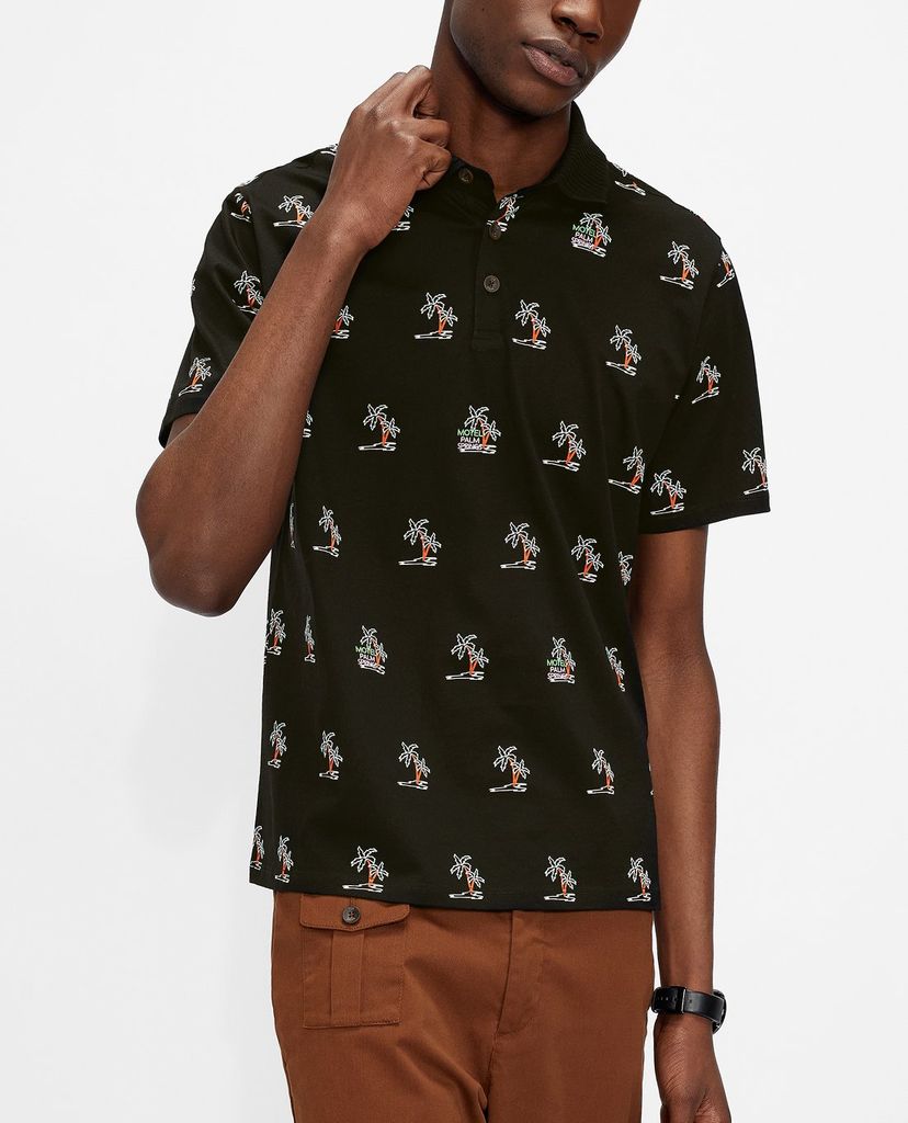TED BAKER - Áo polo nam tay ngắn Kimche