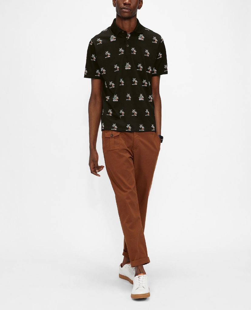 TED BAKER - Áo polo nam tay ngắn Kimche