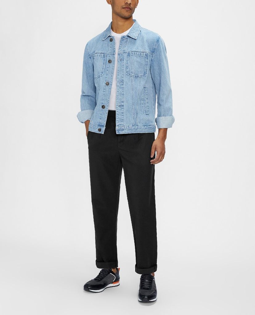 TED BAKER - Quần tây nam ống suông Kurr