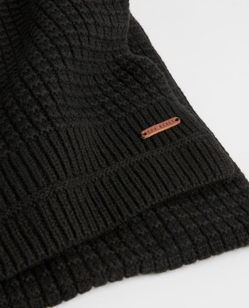 TED BAKER - Khăn choàng nam Plain Ribbed