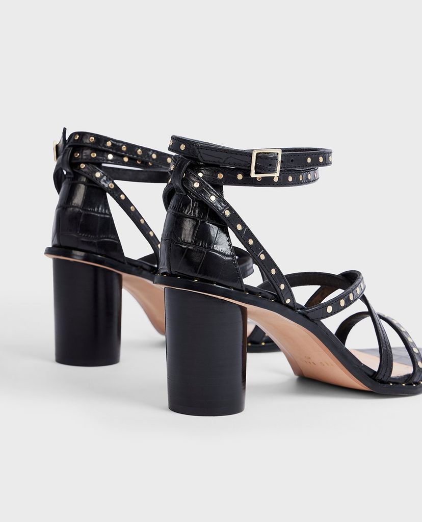 TED BAKER - Giày cao gót quai mảnh đế trụ Kathar