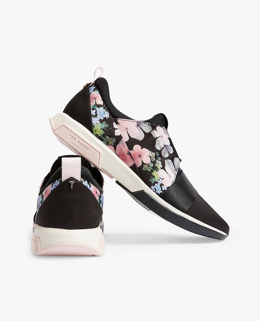 TED BAKER - Giày sneaker nữ họa tiết hoa Franzii