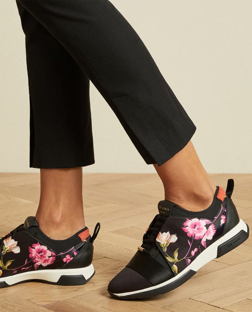 TED BAKER - Giày sneaker nữ họa tiết hoa Nemar
