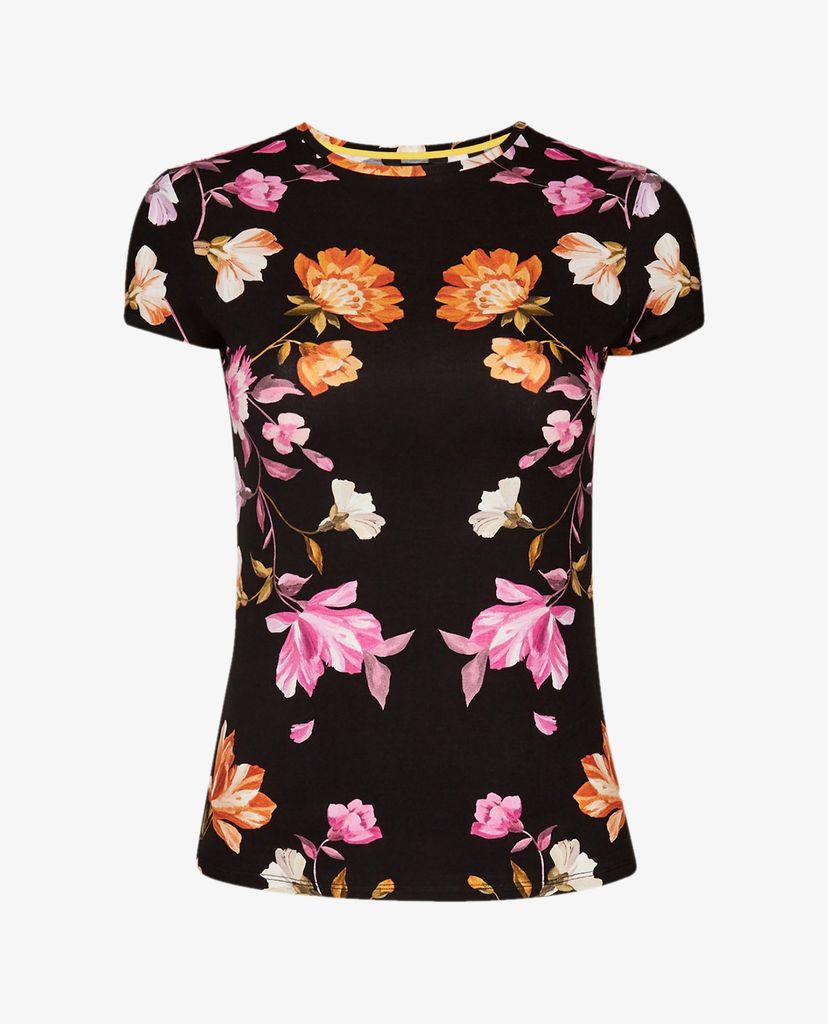 TED BAKER - Áo thun nữ tay ngắn cổ tròn Arbyela