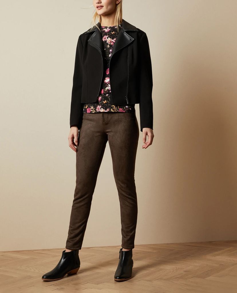 TED BAKER - Áo thun nữ ngắn tay họa tiết hoa Calba