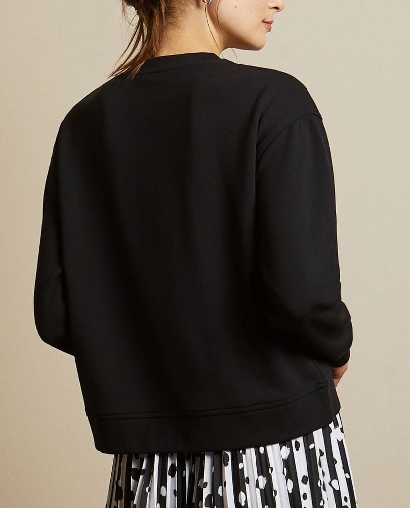 TED BAKER - Áo sweatshirt nữ tay dài in logo Lorito