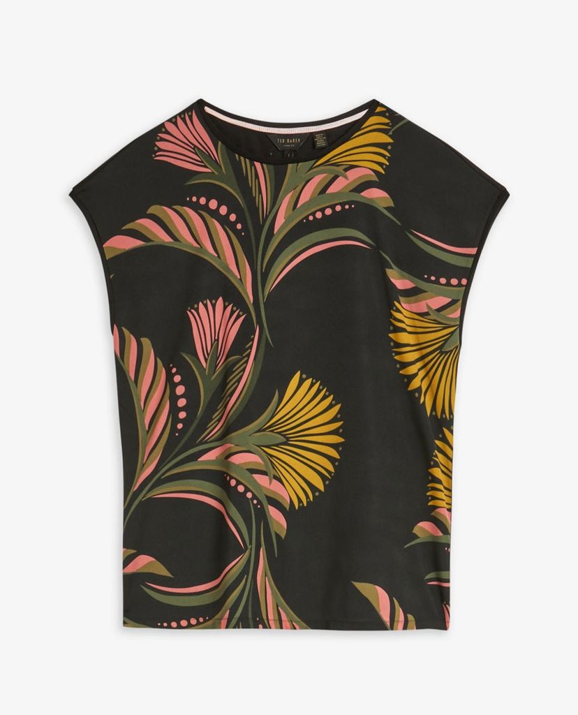 TED BAKER - Áo kiểu nữ cổ tròn dệt kim Pasley