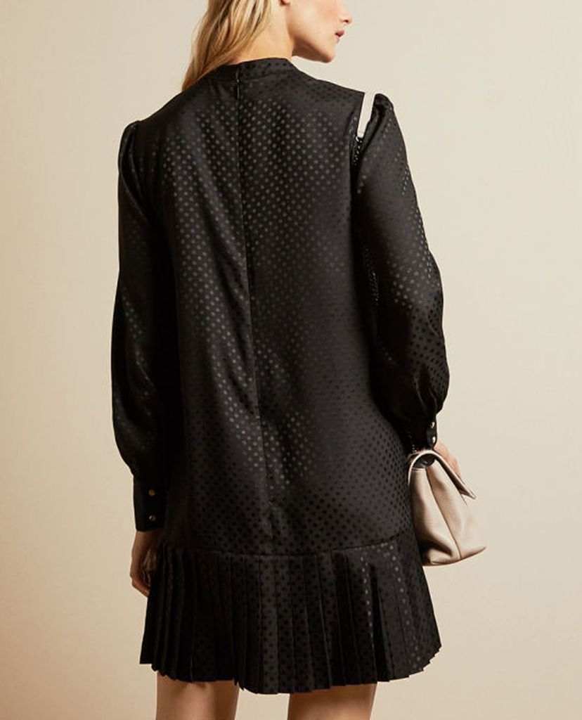 TED BAKER - Đầm mini phom suông tay dài Chllo