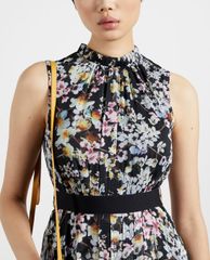 TED BAKER - Đầm midi cổ trụ sát nách Jasmine Sleeveless Dip Hem