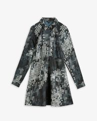 TED BAKER - Đầm mini sơ mi tay dài Medinaa