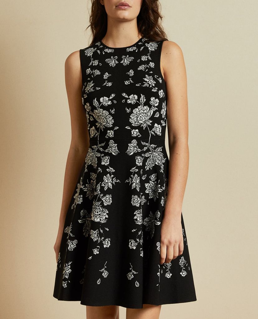 TED BAKER - Đầm mini chữ A sát nách Naomyy