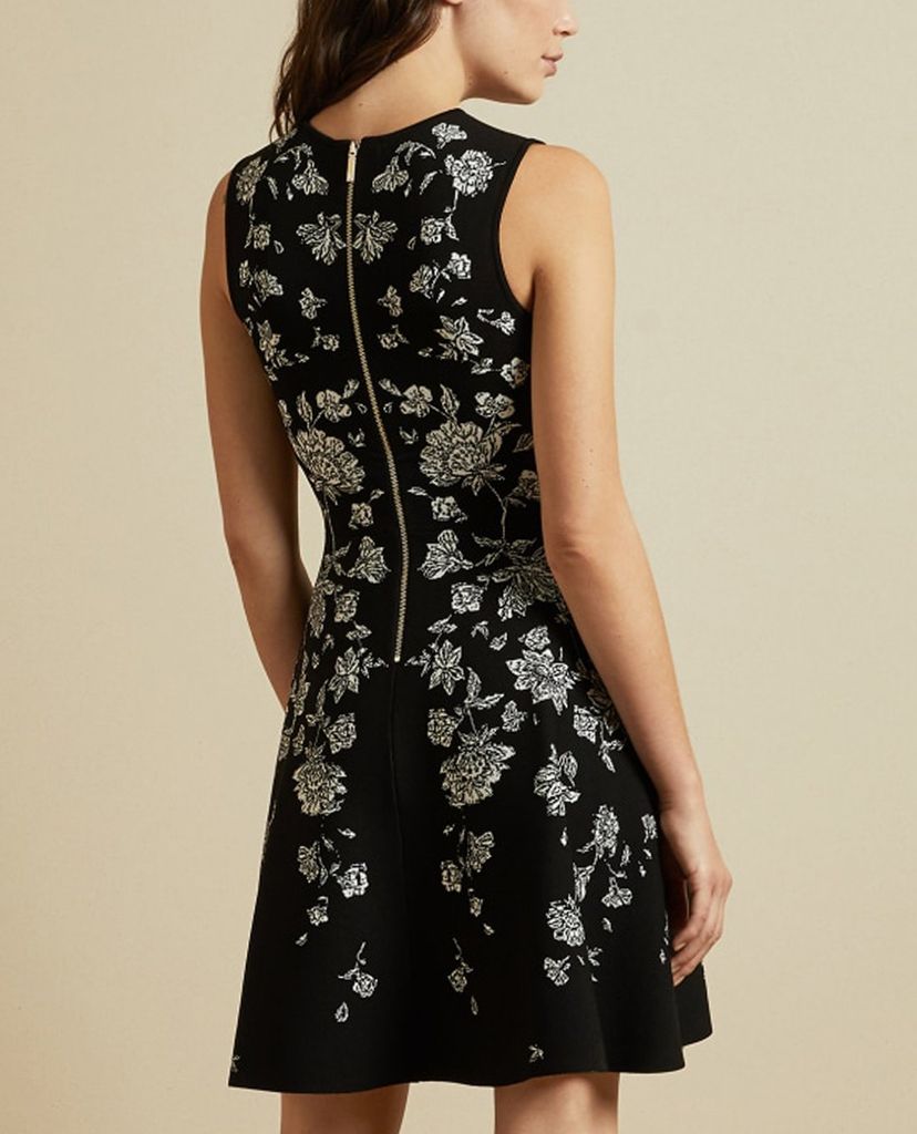 TED BAKER - Đầm mini chữ A sát nách Naomyy
