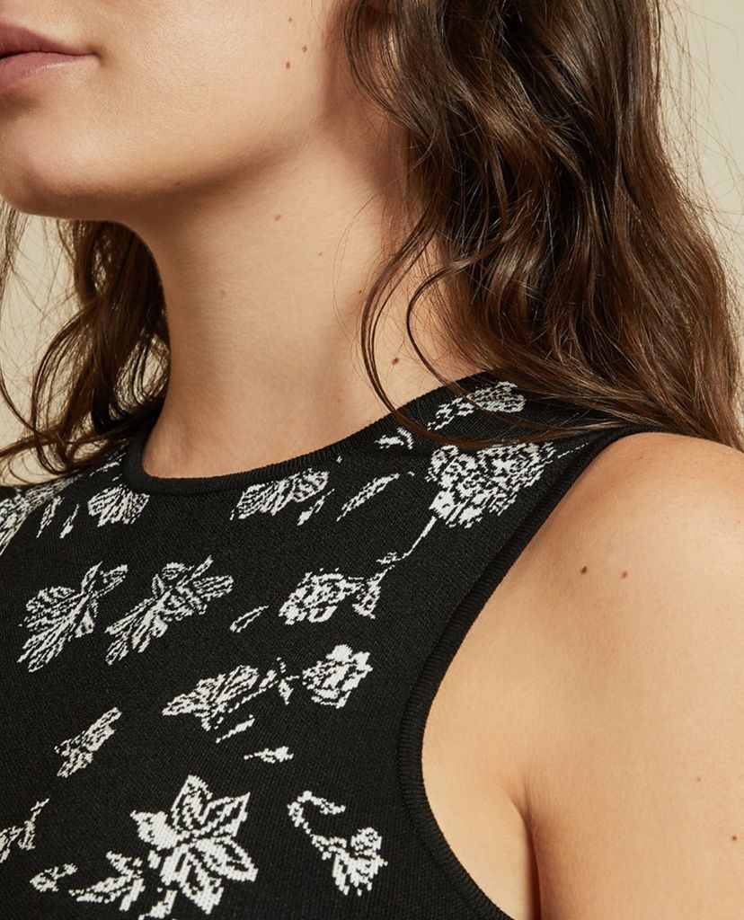 TED BAKER - Đầm mini chữ A sát nách Naomyy