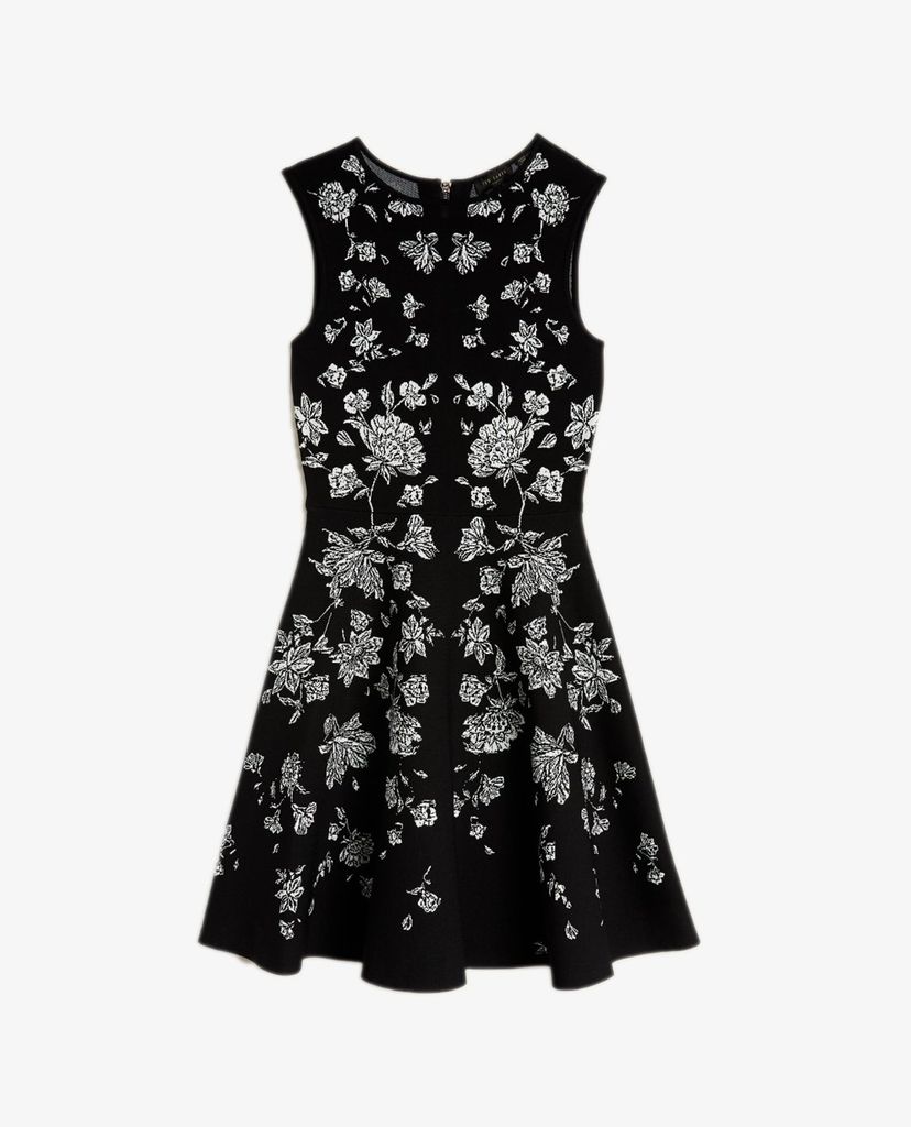 TED BAKER - Đầm mini chữ A sát nách Naomyy