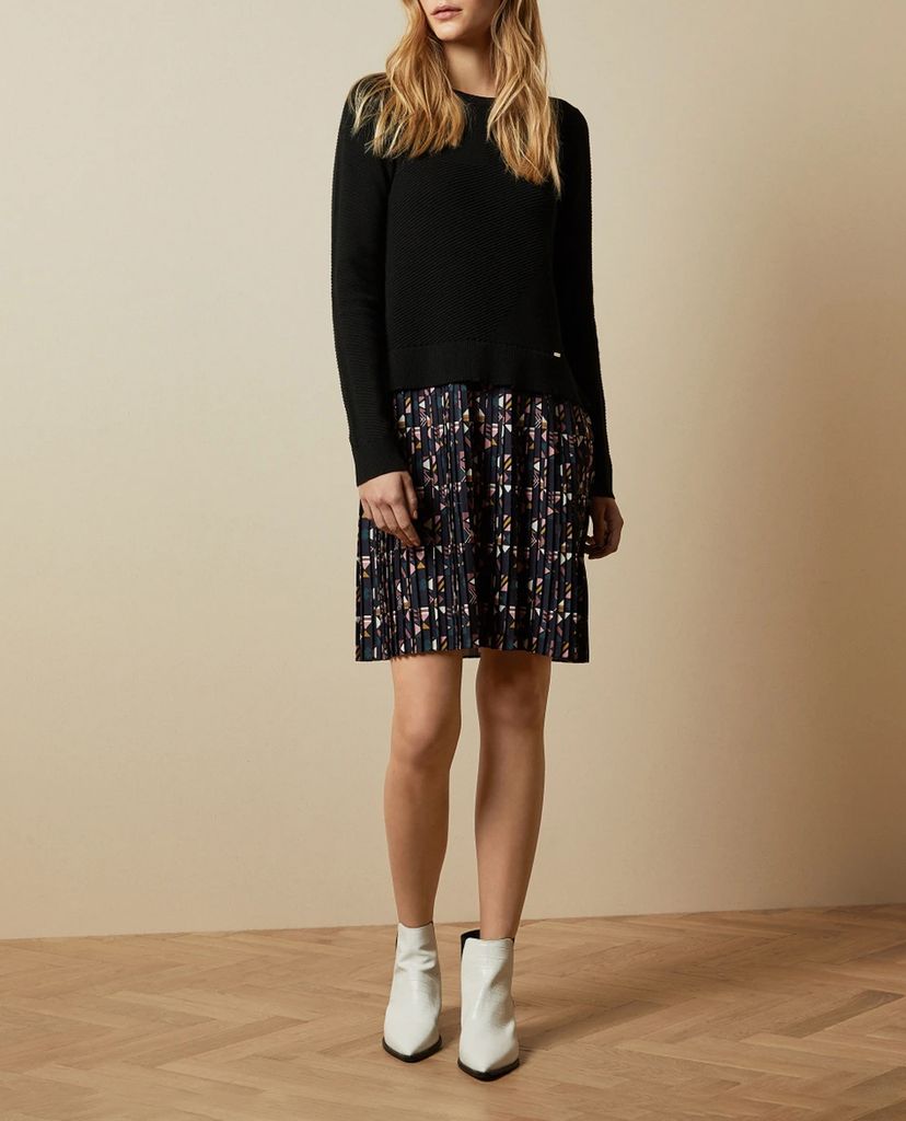 TED BAKER - Đầm mini Nordic Puzzle