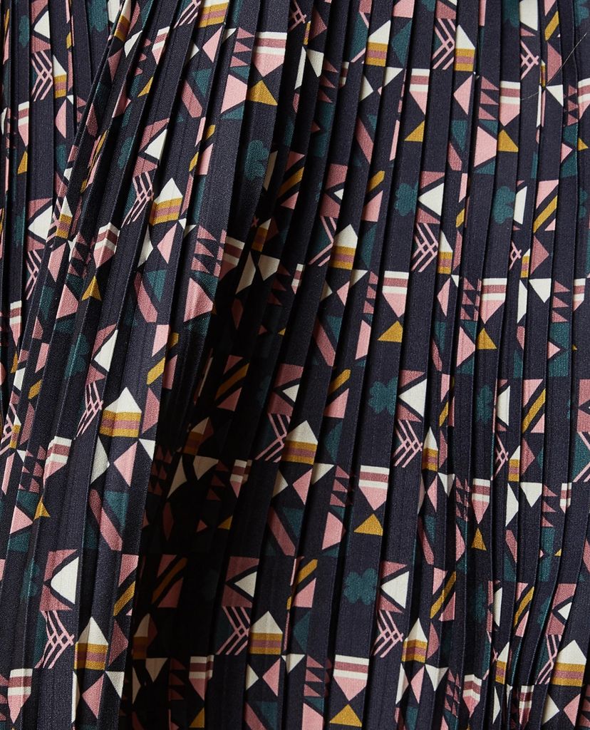 TED BAKER - Đầm mini Nordic Puzzle
