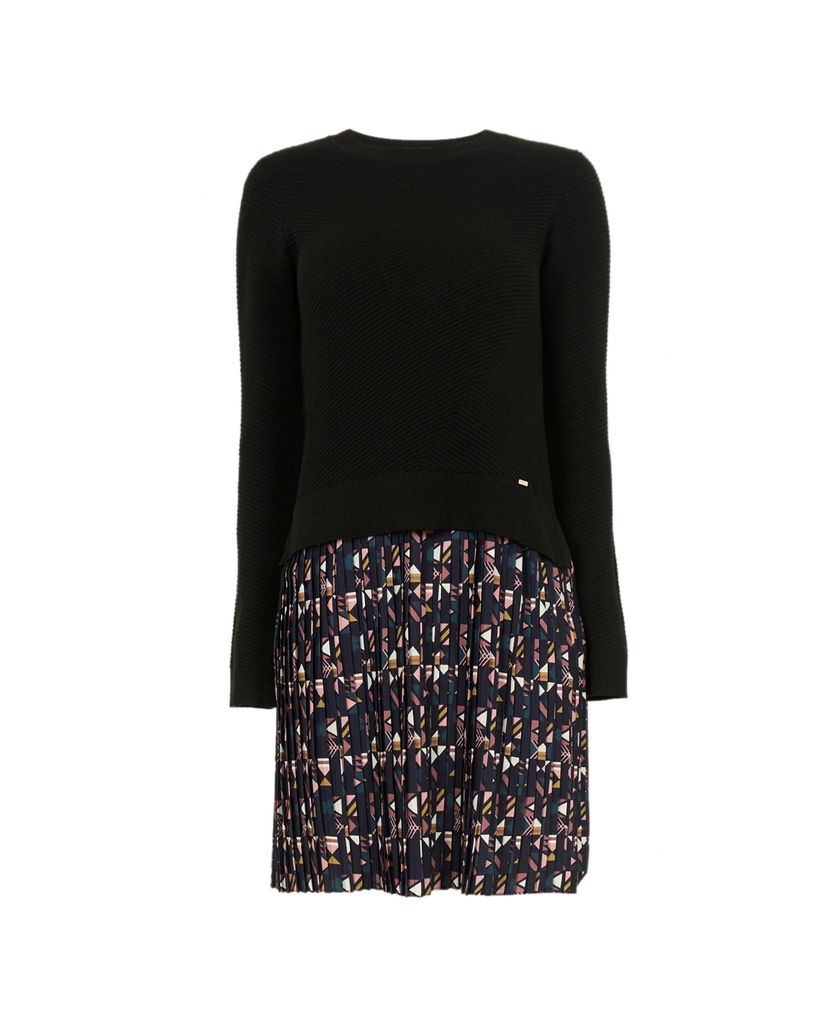 TED BAKER - Đầm mini Nordic Puzzle
