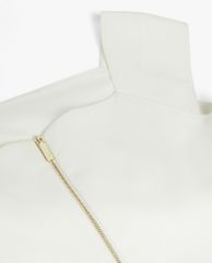TED BAKER - Đầm midi ngắn tay cổ vuông Faida Tailored