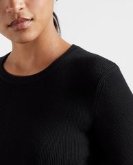 TED BAKER - Đầm mini cổ tròn ngắn tay Boucle Skirt Mini Mockable