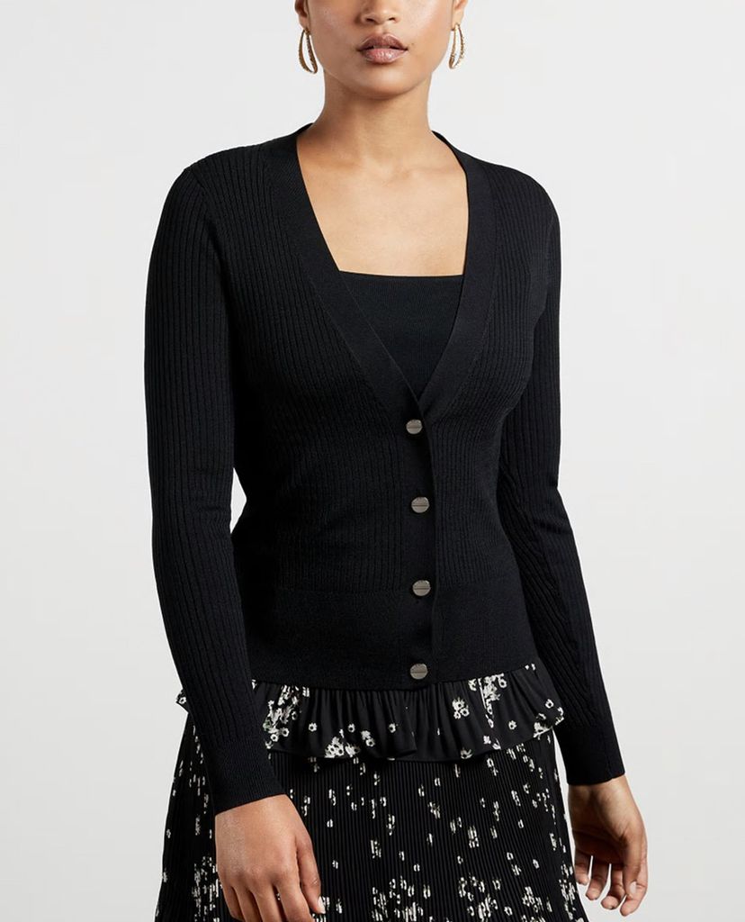 TED BAKER - Áo khoác cardigan nữ cổ V Raeyaa