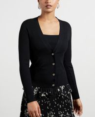 TED BAKER - Áo khoác cardigan nữ cổ V Raeyaa