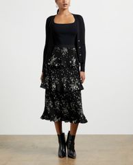 TED BAKER - Áo khoác cardigan nữ cổ V Raeyaa
