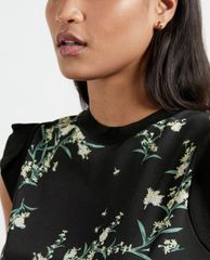 TED BAKER - Áo kiểu nữ cổ tròn dệt kim Zaphira