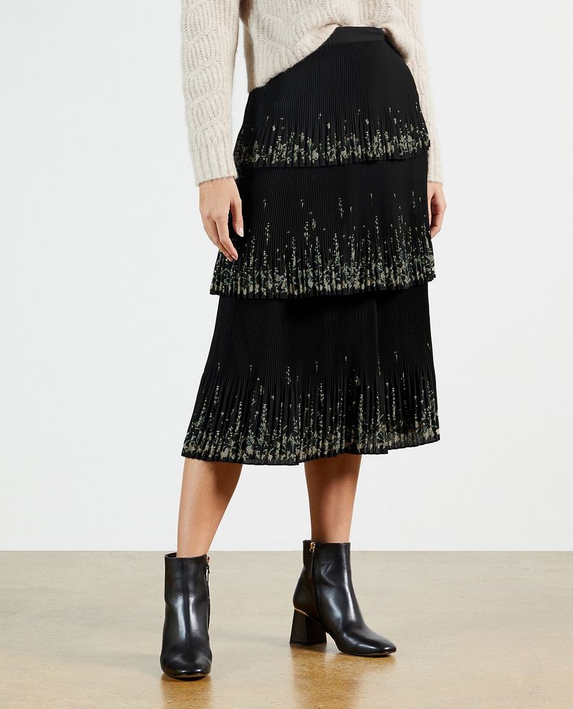 TED BAKER - Chân váy midi phân tầng Carsena