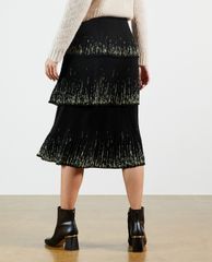 TED BAKER - Chân váy midi phân tầng Carsena