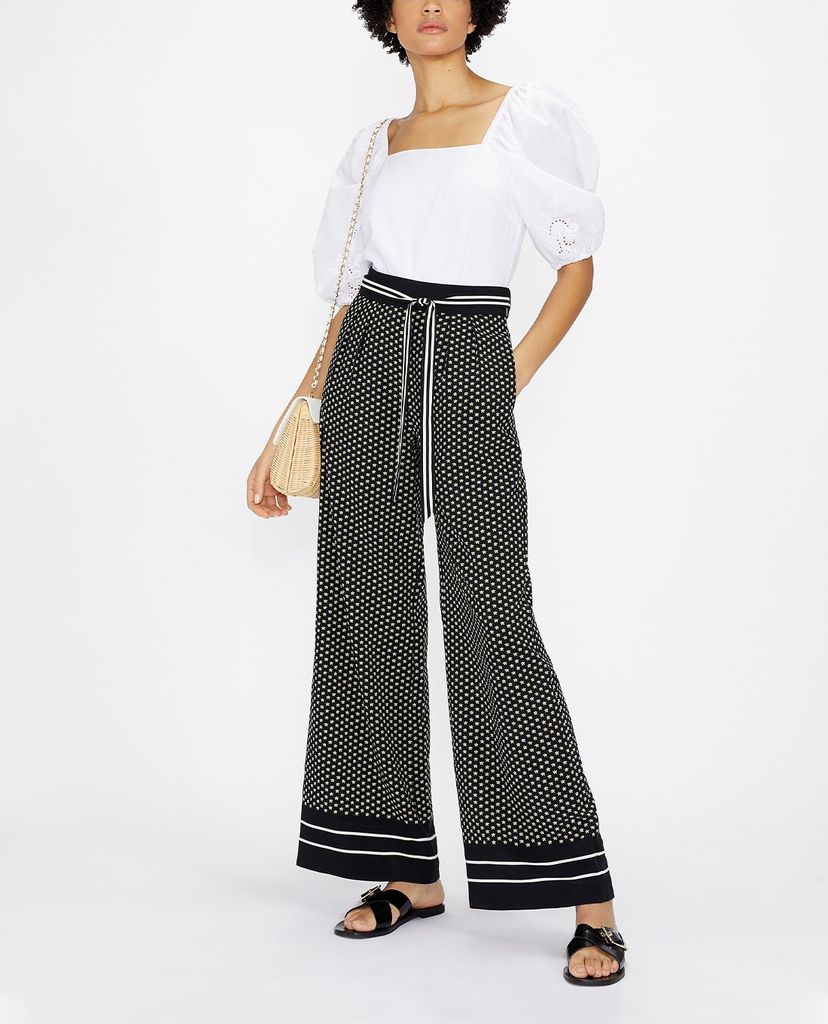 TED BAKER - Quần kiểu nữ ống rộng Bondie