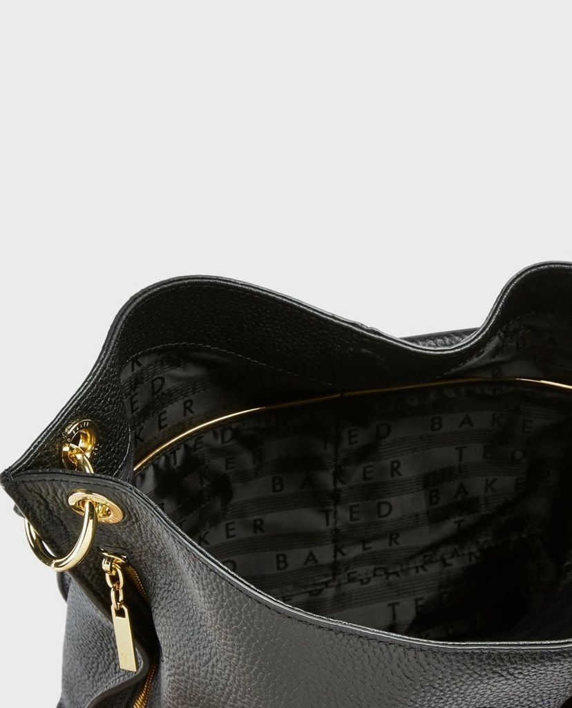 TED BAKER - Túi đeo vai nữ Chhloee Hobo Bag Grained Cow Leather