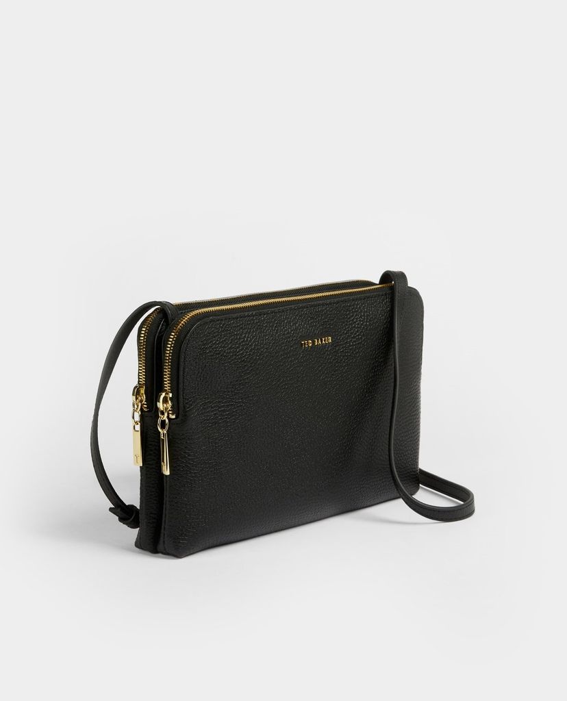 TED BAKER - Túi đeo chéo nữ chữ nhật Ciarraa Soft Leather Double Pouch