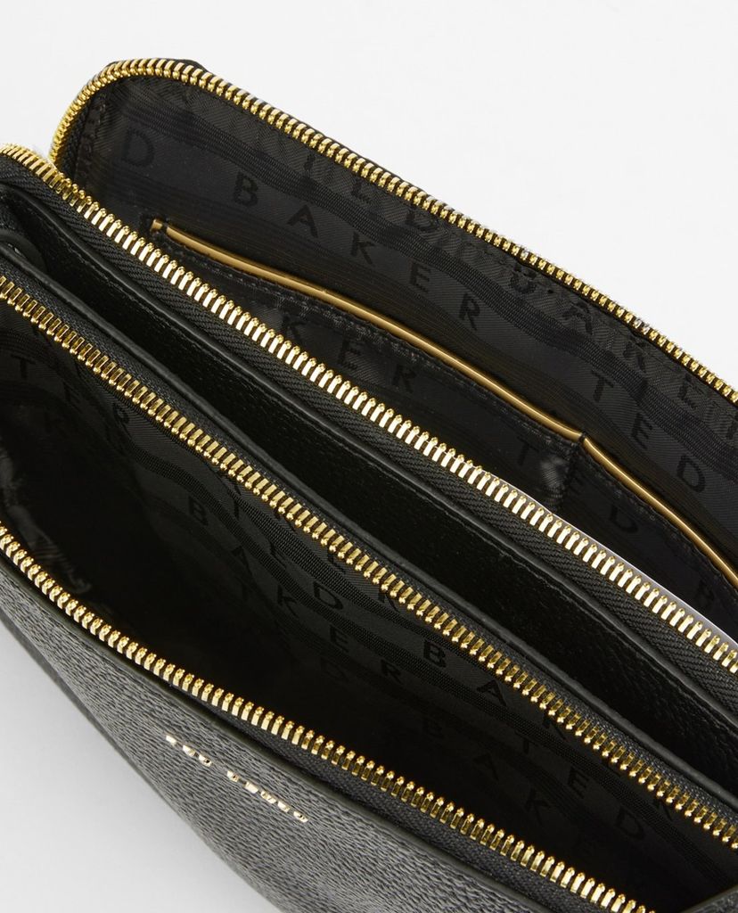 TED BAKER - Túi đeo chéo nữ chữ nhật Ciarraa Soft Leather Double Pouch