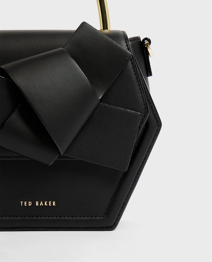TED BAKER - Túi xách tay nữ hình đa giác Hexana