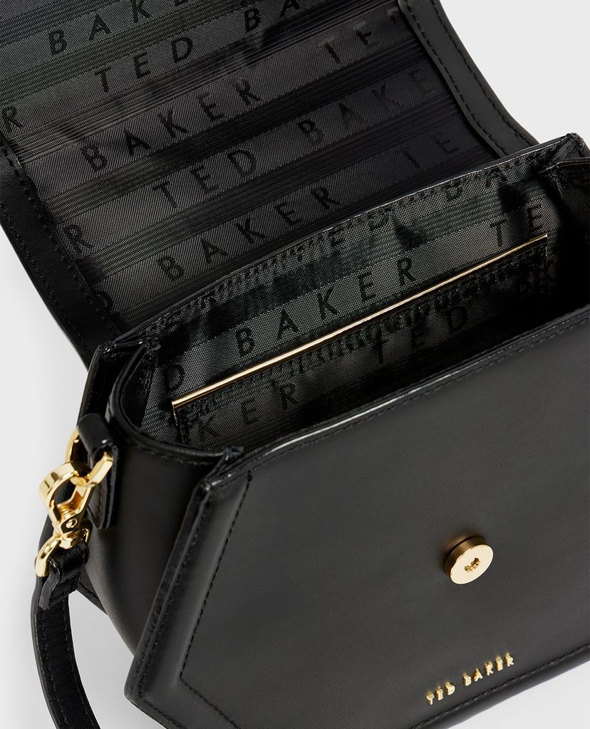 TED BAKER - Túi xách tay nữ hình đa giác Hexana