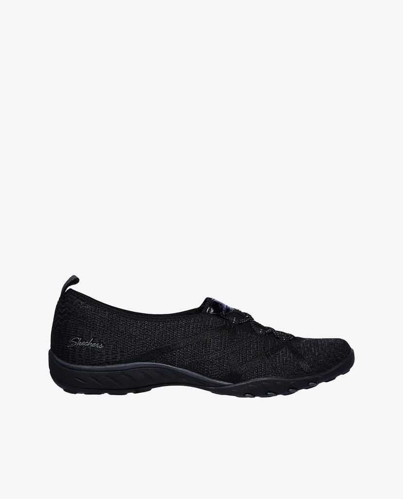 SKECHERS - Giày slip on nữ phối dây thắt Breathe Easy A Look