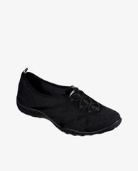SKECHERS - Giày slip on nữ phối dây thắt Breathe Easy A Look