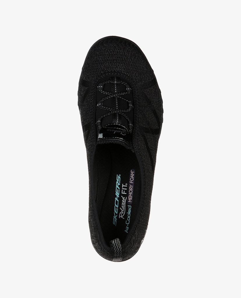 SKECHERS - Giày slip on nữ phối dây thắt Breathe Easy A Look