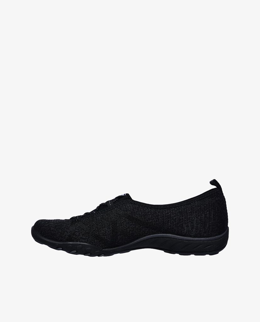 SKECHERS - Giày slip on nữ phối dây thắt Breathe Easy A Look