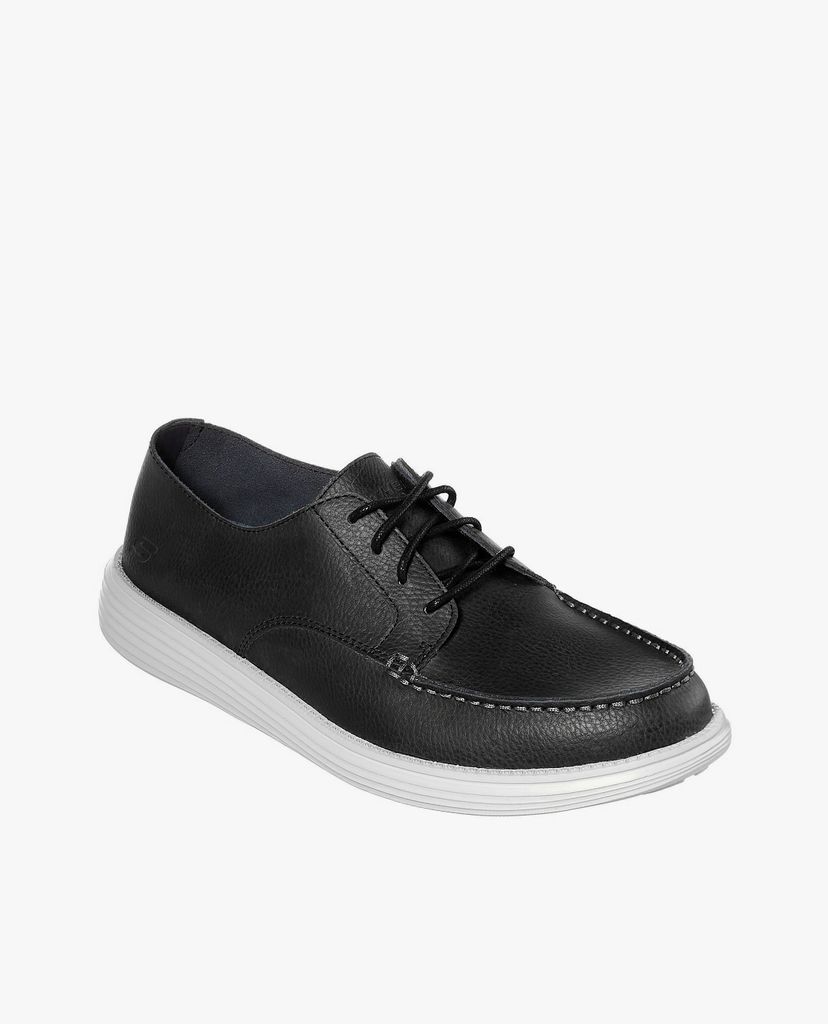 SKECHERS - Giày oxford nam Relaxed Fit Status