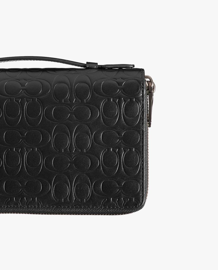 COACH - Ví nam cầm tay Double Zip Travel