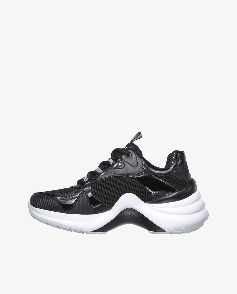 SKECHERS - Giày sneaker nữ thắt dây Solei St Groovey Core