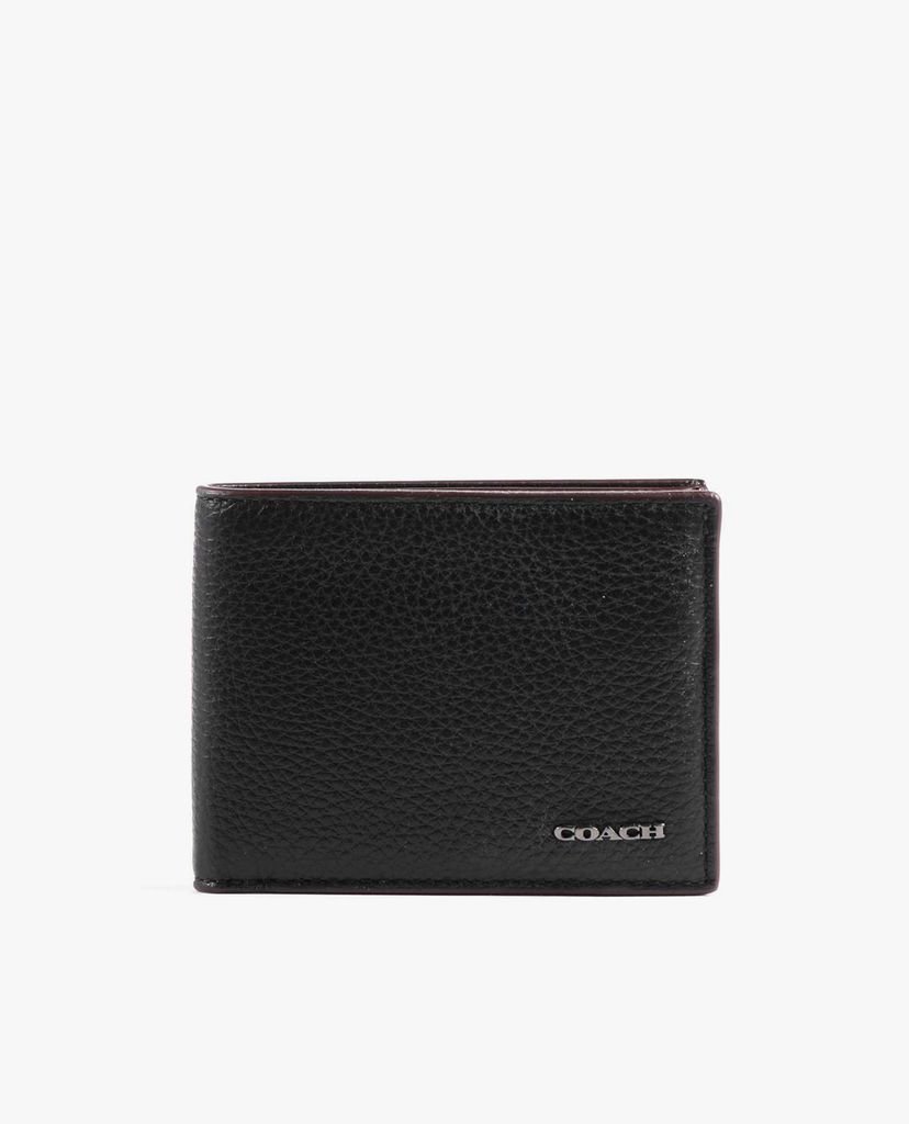 COACH - Ví da dạng gập Wallet Grained