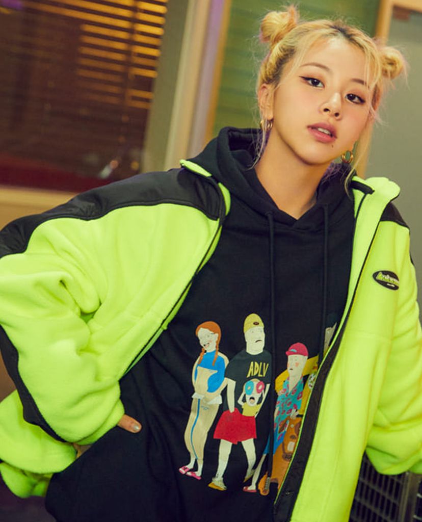 ADLV - Áo hoodie tay dài mũ trùm ADLV Friends