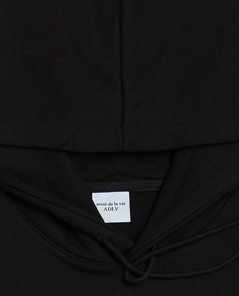 ADLV - Áo hoodie tay dài mũ trùm Hologram Logo