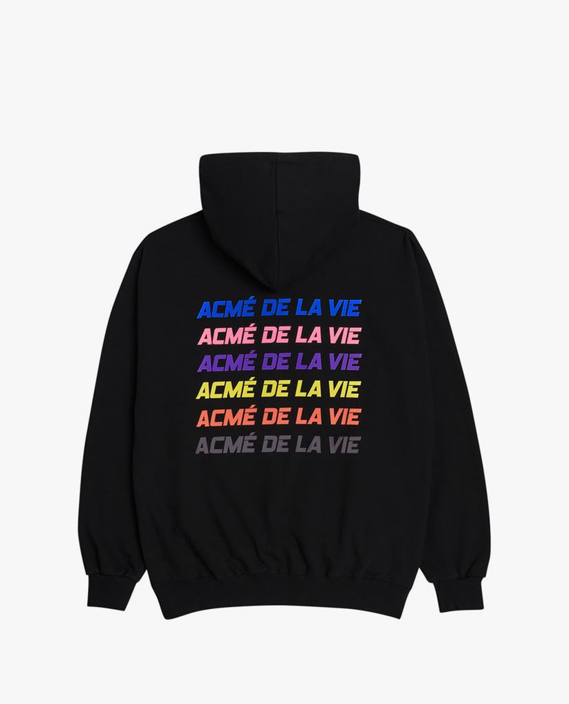 ADLV - Áo hoodie tay dài mũ trùm Thermochromic Logo