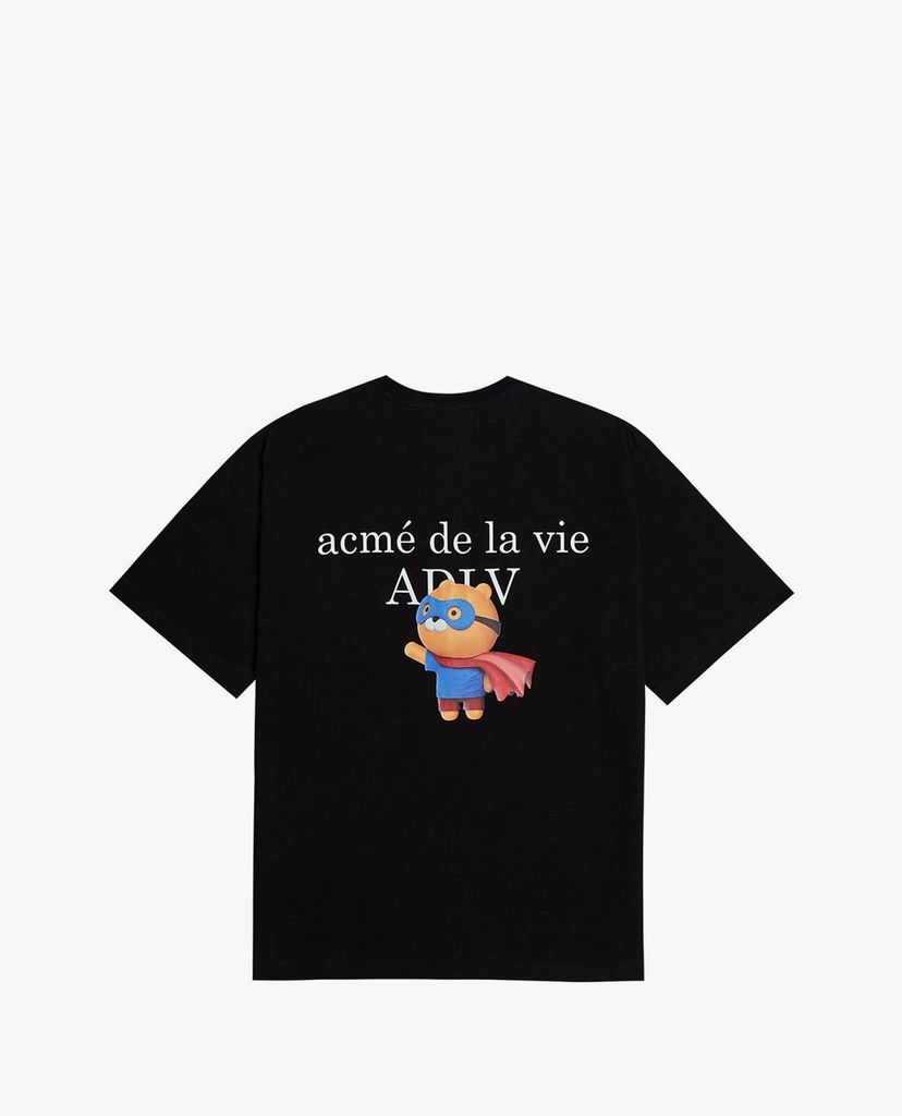 ADLV - Áo thun ngắn tay cổ tròn Kakao X ADLV Back Hero Ryan
