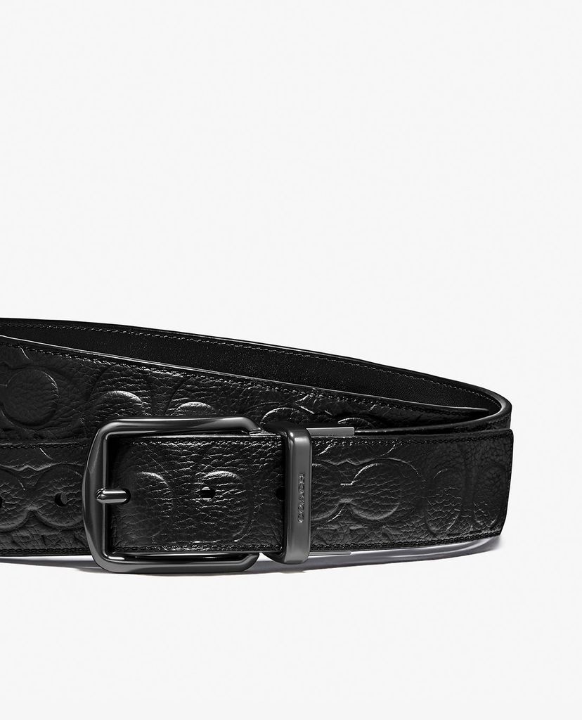 COACH - Thắt lưng nam bản vừa Harness Buckle