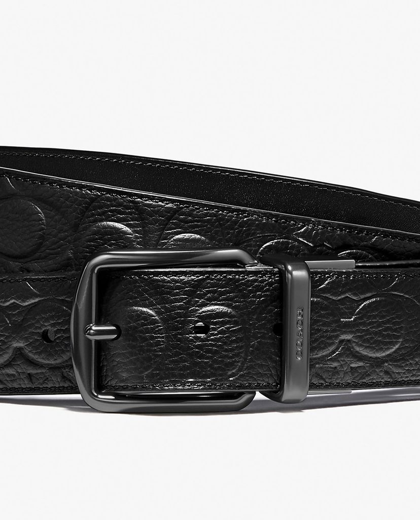 COACH - Thắt lưng nam bản vừa Harness Buckle